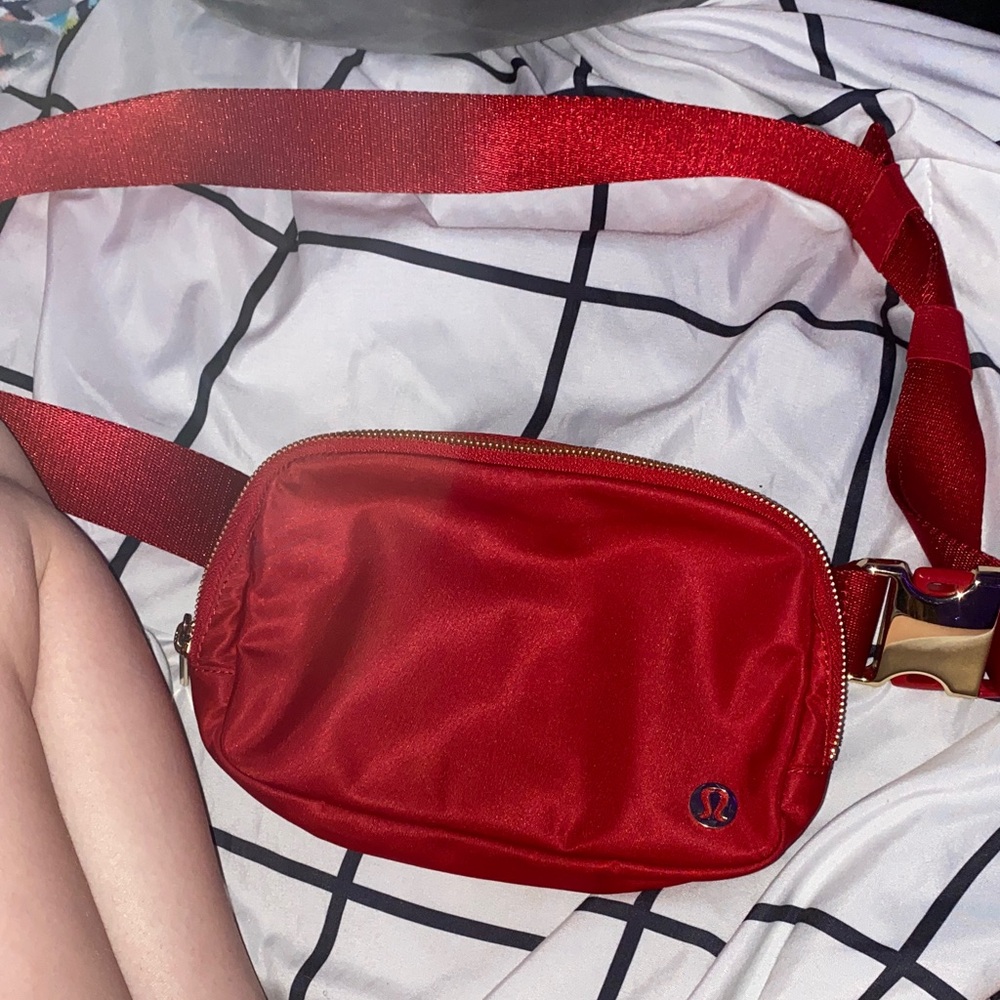 Lululemon Athletica Red Crossbody Bag
